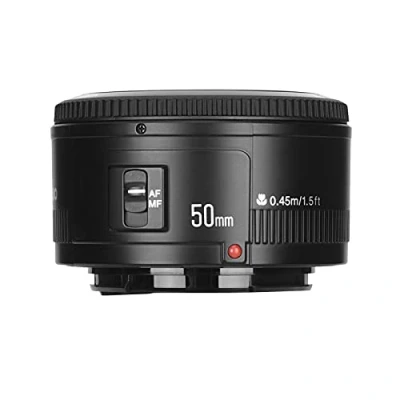Afbeelding van Yongnuo YN 50mm F/1.8 AF/MF groot diafragma autofocus lens voor Canon EF Mount EOS camera LF651