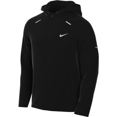 Afbeelding van Nike Performance Windrnner Runningjack, Heren, Maat: XL, Black/reflective silver