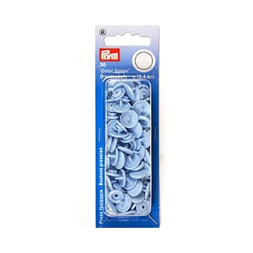 Afbeelding van Prym Color Snaps Naaivrijedrukknopen 12.4mm Licht Blauw