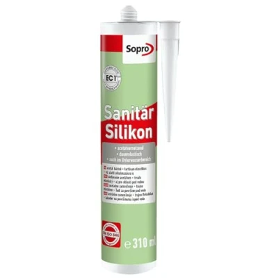 Afbeelding van Sopro Sanitaire siliconen voegen afdichting 310 ml (bahamabeige 34)