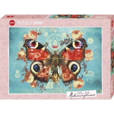 Afbeelding van Heye Puzzle PuzzMetamorphosisWings3 1000Heye