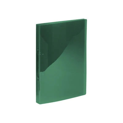 Afbeelding van Kangaro ringband A4 2 rings PP 16mm transparant groen K 58190619
