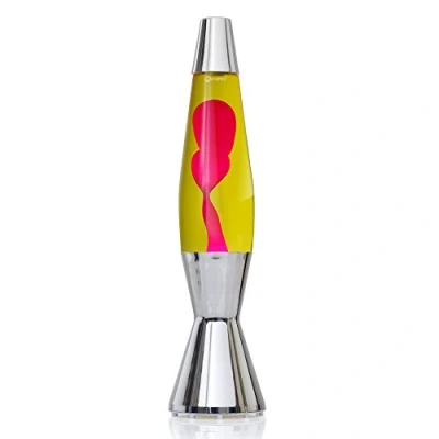 Afbeelding van Mathmos Astro Baby Lavalamp Geel/Rood