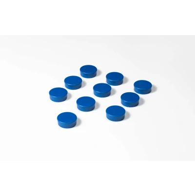 Afbeelding van Magnummagneten, 10 stuks, blauw
