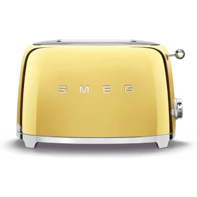Afbeelding van Broodrooster Smeg TSF01 2x2 50 Style Goud