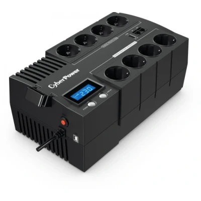 Afbeelding van CyberPower BR1000ELCD Line Interactive 1000VA 8AC outlet(s) Zwart UPS