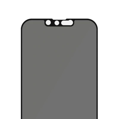 Afbeelding van Screenprotector Apple iPhone 13 Pro Max: PanzerGlass Anti Bacterial Privacy Case Friendly