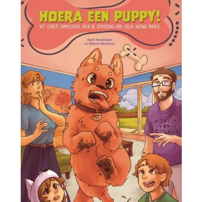 Afbeelding van Hoera een puppy (Hardback)