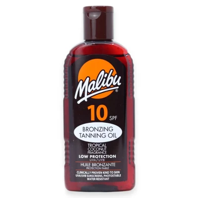 Afbeelding van Malibu Bronzing Tanning Oil SPF 10 Tropical Coconut 200 ml