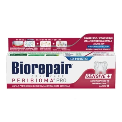Afbeelding van Biorepair Peribiom PRO Tandpasta met Probiotici, 75 ml