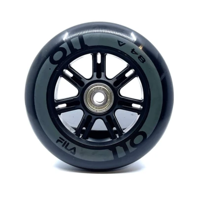 Afbeelding van Fila Combo 110mm84A ABEC9 Inline Skatewielen 6 pack Grijs Skate Accessoires