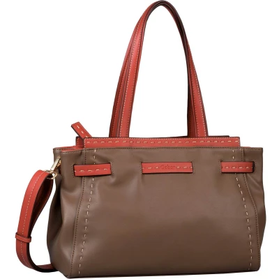 Afbeelding van Gabor Schoudertas Anna Zip Shopper Taupe Bruine