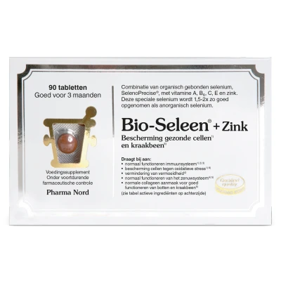 Afbeelding van Pharma Nord Bio Seleen + Zink Tabletten 90TB