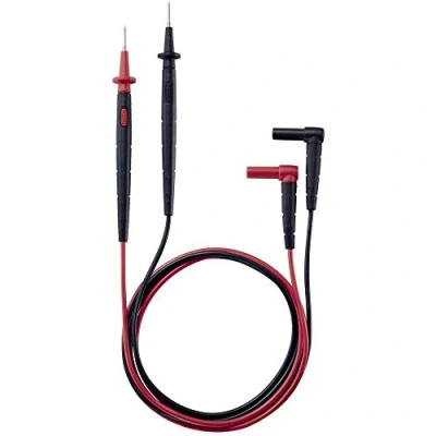 Afbeelding van testo 0590 0010 Veiligheidsmeetsnoerenset Stekker 4 mm Testpunt 1.22 m Zwart, Rood 1 stuk(s)