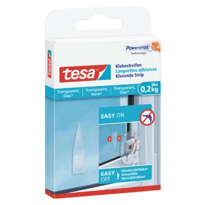 Afbeelding van Dubbelzijdige powerstrip Tesa transparant 0.2kg