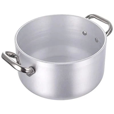 Afbeelding van Pentole Agnelli ALMR110420 Cilindrische Casserole, Professionele Aluminium 5 mm, 20 cm