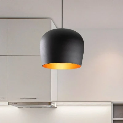 Afbeelding van Opviq Berceste N 1409 hanglamp, zwart, ijzer, Ø 23 cm