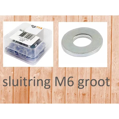 Afbeelding van Bofix Doos a 100 ring m6 groot 6,4 x 18 1.6