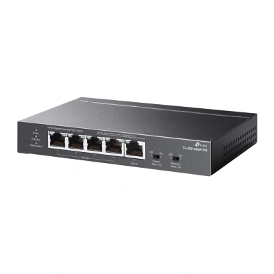 Afbeelding van TP Link TL SG1005P PD netwerk switch Gigabit Ethernet (10/100/1000) Power over (PoE) Zwart
