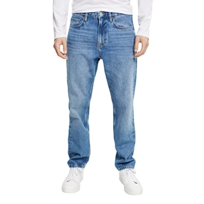 Afbeelding van Esprit Straight leg jeans Blue medium, Heren, Maat: 30x34, medium