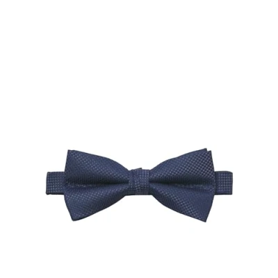 Afbeelding van JACK &amp; JONES vlinderstrik JACCOLOMBIA met textuur donkerblauw