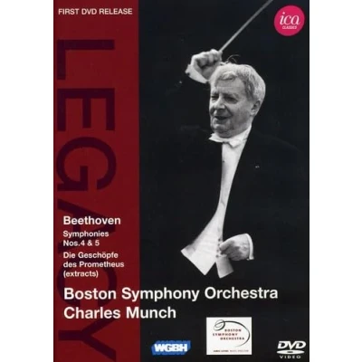 Afbeelding van Boston Symphony Orchestra, Charles Munch Beethoven: Symphonies Nos.4 &amp; 5 (DVD)