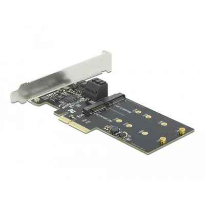 Afbeelding van Delock 3 poorts SATA und 2 sleuven M.2 Key B PCI Express x4 Karte L