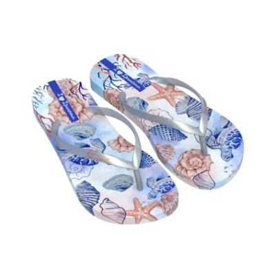Afbeelding van Ipanema Verao Tropical FEM Flipflop, voor dames, lichtblauw/parelblauw, 37 EU, lichtblauw parelblauw, EU