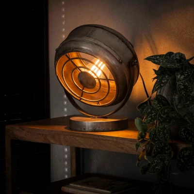 Afbeelding van Hoyz Tafellamp Beam Industrieel 1 Lamp Grijs