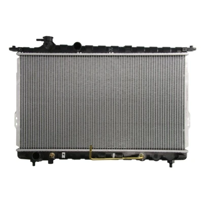 Afbeelding van THERMOTEC D70509TT Radiateur voor voertuigen met/zonder airco 718 403 23 Automatische versnellingsbak Koelribben gesoldeerd