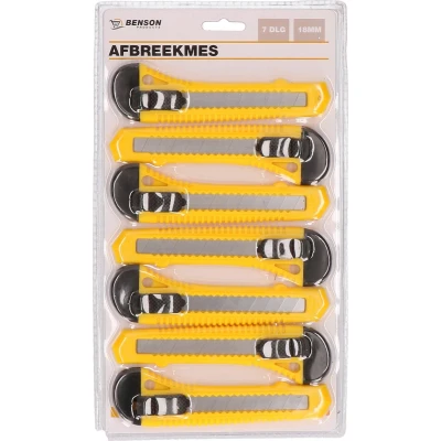 Afbeelding van Stanley messen set van 7 stuks Hobbymessenset