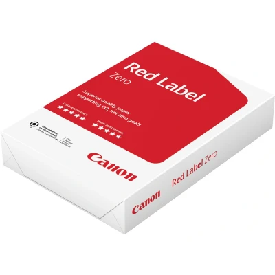 Afbeelding van Kopieerpapier Red Label Zero A4 80 Gram Wit Voordeelbundel per 10