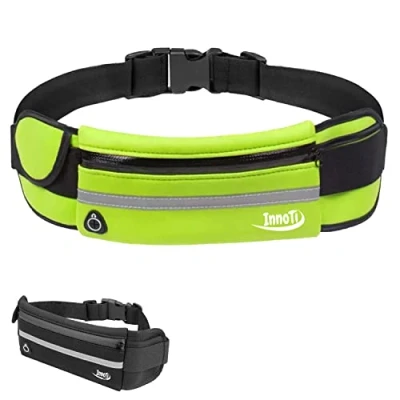 Afbeelding van InnoTi Sport Heuptas voor Heren en Dames Waterdichte Neopreen Hardloop Mobiele Telefoon Riem Hardlopen, Trailrunning, Wandelen Reflecterende Verstelbare Hardloopriem