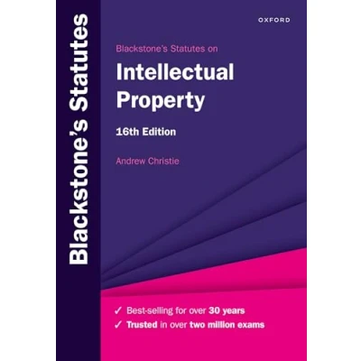 Afbeelding van Blackstone&#039;s Statutes on Intellectual Property