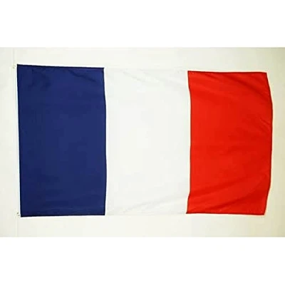 Afbeelding van Frankrijk Vlag 90x60 cm Franse vlaggen 60 x 90 Banner 2x3 ft Hoge kwaliteit AZ FLAG