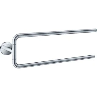 Afbeelding van Hansgrohe axor universal circular dubbele handdoekhouder chroom 42822000