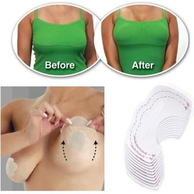Afbeelding van Soroh® Invisible Bra inclusief tepelcovers Plak BH Borst lift Boob 5 paar