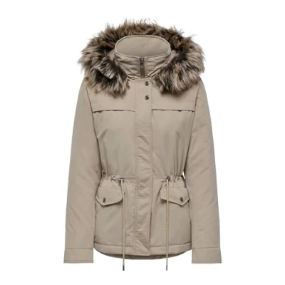 Afbeelding van ONLY Onlnewstarline AW CC OTW Winterjas, Dames, Maat: XL, Weathered teak