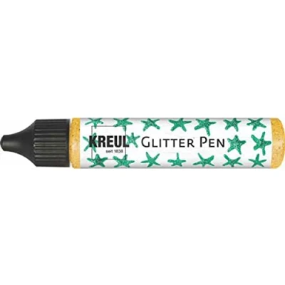 Afbeelding van Kreul, Kleuren + verf voor doe het zelvers, GlitterPen, 29 ml (Goud, 29 ml)
