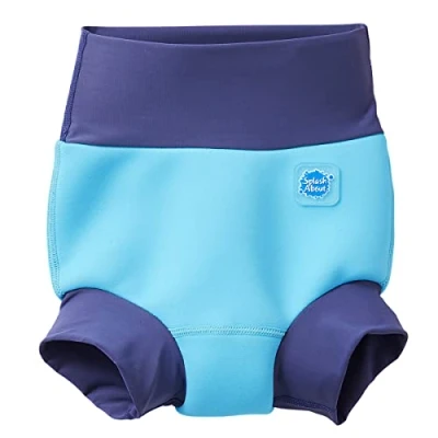 Afbeelding van Splash About Happy Nappy Herbruikbare Zwemluier, Starlight Blue, 0 3 Maanden
