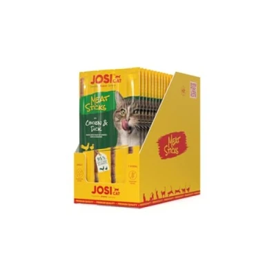 Afbeelding van 35g JosiCat Meat Sticks met kip &amp; eend kattensnacks
