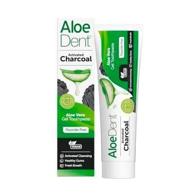 Afbeelding van AloeDent Aloe Vera Triple Action Charcoal Tandpasta 100ML