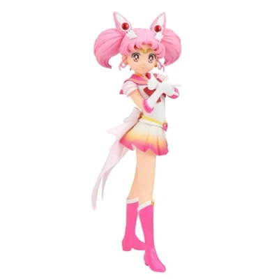 Afbeelding van Banpresto, Super Sailor Chibi Moon Pretty Guardian Eternal The Movie, Glitter &amp; Glamours (Ver.B) actiefiguur, 17 cm, meerkleurig BP88292