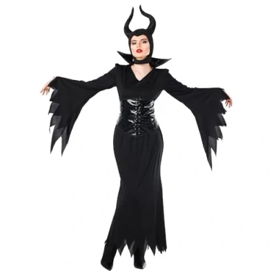 Afbeelding van Boland Kostuum Evil queen (14 16 jaar) Volwassenen Duivel;Heks Halloween Horror Heks Duivel