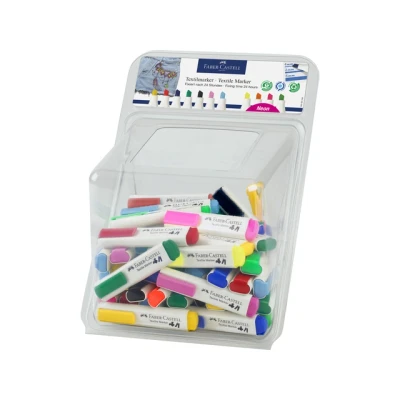 Afbeelding van Faber Castell Textielmarker display 60stuks