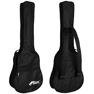 Afbeelding van Tas voor klassieke gitaar, zwart, Tiger GGB7 JCL 1/4