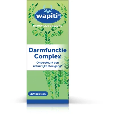 Afbeelding van Wapiti Darmfunctie complex 20 tabletten