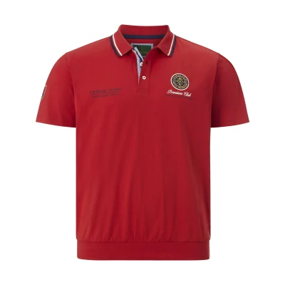 Afbeelding van Charles Colby EARL Joylin Poloshirt, Heren, Maat: Large, Rot