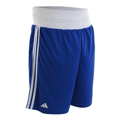 Afbeelding van adidas Amateur Boxing Short Lightweight Blauw/Wit Extra Large