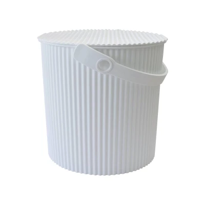 Afbeelding van Hachiman Opbergbak Omnioutil Opbergemmer Medium 10 Liter Wit 28,2x26,7x26,5cm